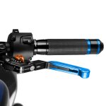 Levier d'embrayage puig rabattable extensible 3. 0 bleu orange