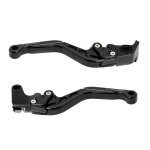 Leviers de frein et d'embrayage barracuda noir