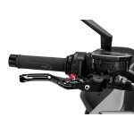 Levier de frein puig court 4. 0 noir rouge