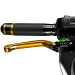 Levier de frein puig rabattable 3. 0 or vert