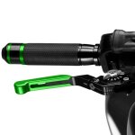 Levier de frein puig rabattable extensible 3. 0 vert argent