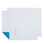 Lingettes oxford absorbantes (lot de 8) blanc