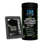 Lingettes unpass omw boite de 80 + microfibre en sachet