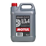 Liquide de frein motul dot 3 & 4 5l