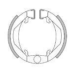 M�choires de frein polini 80x18 avec ressorts