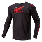 Maillot cross alpinestars honda racer iconic 2024 black / red