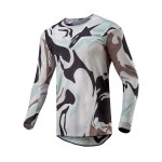 Maillot cross alpinestars racer - tactical 2025 iron camo dust gray