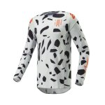 Maillot cross alpinestars techstar - rantera 2025 haze gray camo