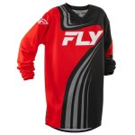 Maillot cross fly f - 16 - enfant red