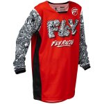 Maillot cross fly kinetic - mutant - enfant red