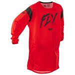 Maillot cross fly kinetic - stoke - enfant red