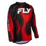 Maillot cross fly kinetic - torch - enfant black / red / white