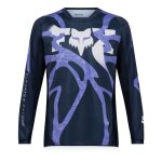 Maillot cross fox 180 diffuse enfant blueberry