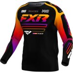 Maillot cross fxr clutch enfant noir / multicolore