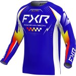 Maillot cross fxr clutch enfant royal yellow red