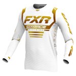 Maillot cross fxr revo pro 24 2024 white / gold