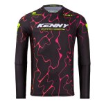 Maillot cross kenny performance enfant wave black