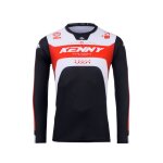 Maillot cross kenny track - focus 2025 red