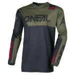 Maillot cross o'neal element - racewear 2025 black / olive
