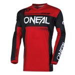 Maillot cross o'neal element - racewear 2025 black / red
