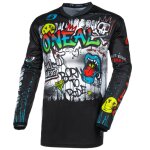 Maillot cross o'neal element - rancid v24 2023 black / white