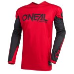 Maillot cross o'neal element - threat - red black 2023 red / black
