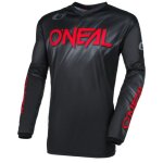 Maillot cross o'neal element - voltage v24 2023 black / red