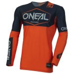 Maillot cross o'neal mayhem - hexx v24 2023 blue / orange