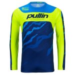 Maillot cross pull - in master race 2025 camo navy neon