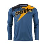 Maillot cross pull - in race 2024 petrol