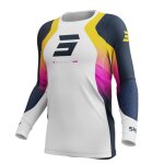 Maillot cross shot aerolite - ultra 2025 blue / orange