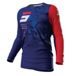 Maillot cross shot contact - camo 2. 0 2023 blue