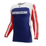 Maillot cross shot contact - mithic 2025 blue / red