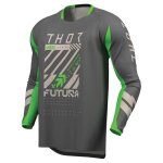 Maillot cross thor launch futura 2025 charcoal