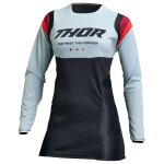 Maillot cross thor pulse rev femme 2024 black / mint