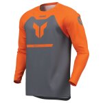Maillot cross thor ride menace - enfant charcoal