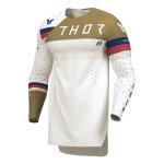 Maillot cross thor sport league 2025 white