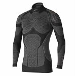 Maillot technique alpinestars ride tech top ls winter noir / gris