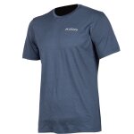 Maillot technique klim teton merino wool ss shirt blue