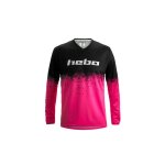 Maillot trial hebo pro dripped junioir 2025 rose / noir