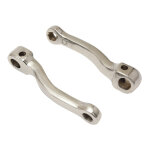 Manivelle de p�dalier p2r entraxe 125mm acier chrome paire