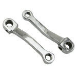 Manivelle de p�dalier p2r gauche droit entraxe 130 mm acier chrome paire