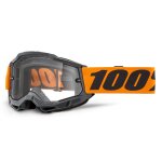 Masque cross 100% accuri 2 enduro moto orange - clair 2025 orange