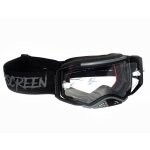 Masque cross airscreen aero 04 ex �cran clair 2025 black / dark gray