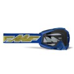 Masque cross fmf vision powerbomb rocket - clear lens 2023 navy gold
