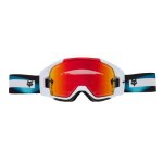 Masque cross fox vue - withered - iridium 2024 black / white