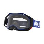 Masque cross oakley airbrake mx moto blue ecran clair 2024 bleu