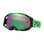 Masque cross oakley airbrake mx moto green b1b ecran irridium 2024 vert / vert