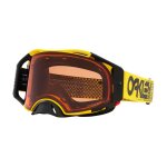 Masque cross oakley airbrake mx moto yellow ecran bronze 2024 jaune / bronze
