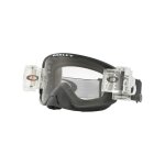 Masque cross oakley o frame 2. 0 matte black rr ecran clair roll off 2024 noir / blanc